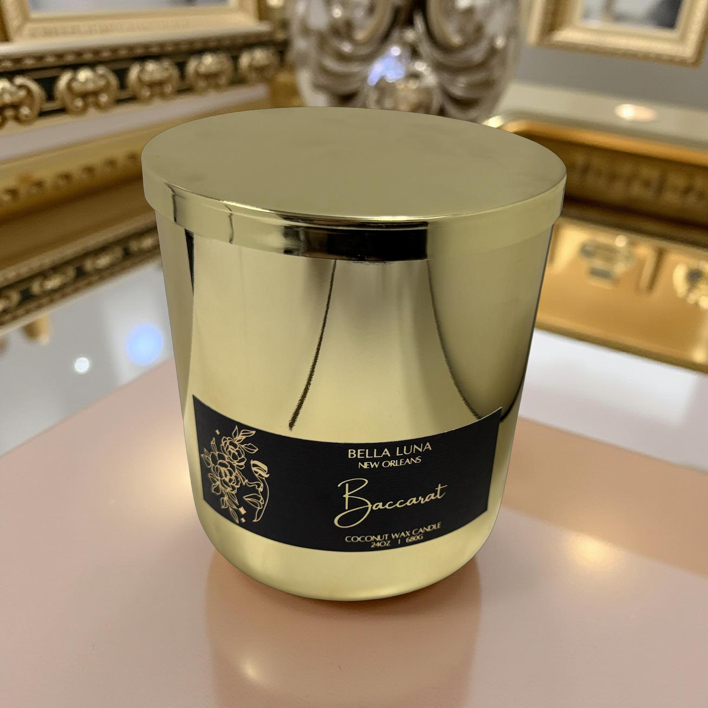 24oz Candle & Linen Spray set - Baccarat