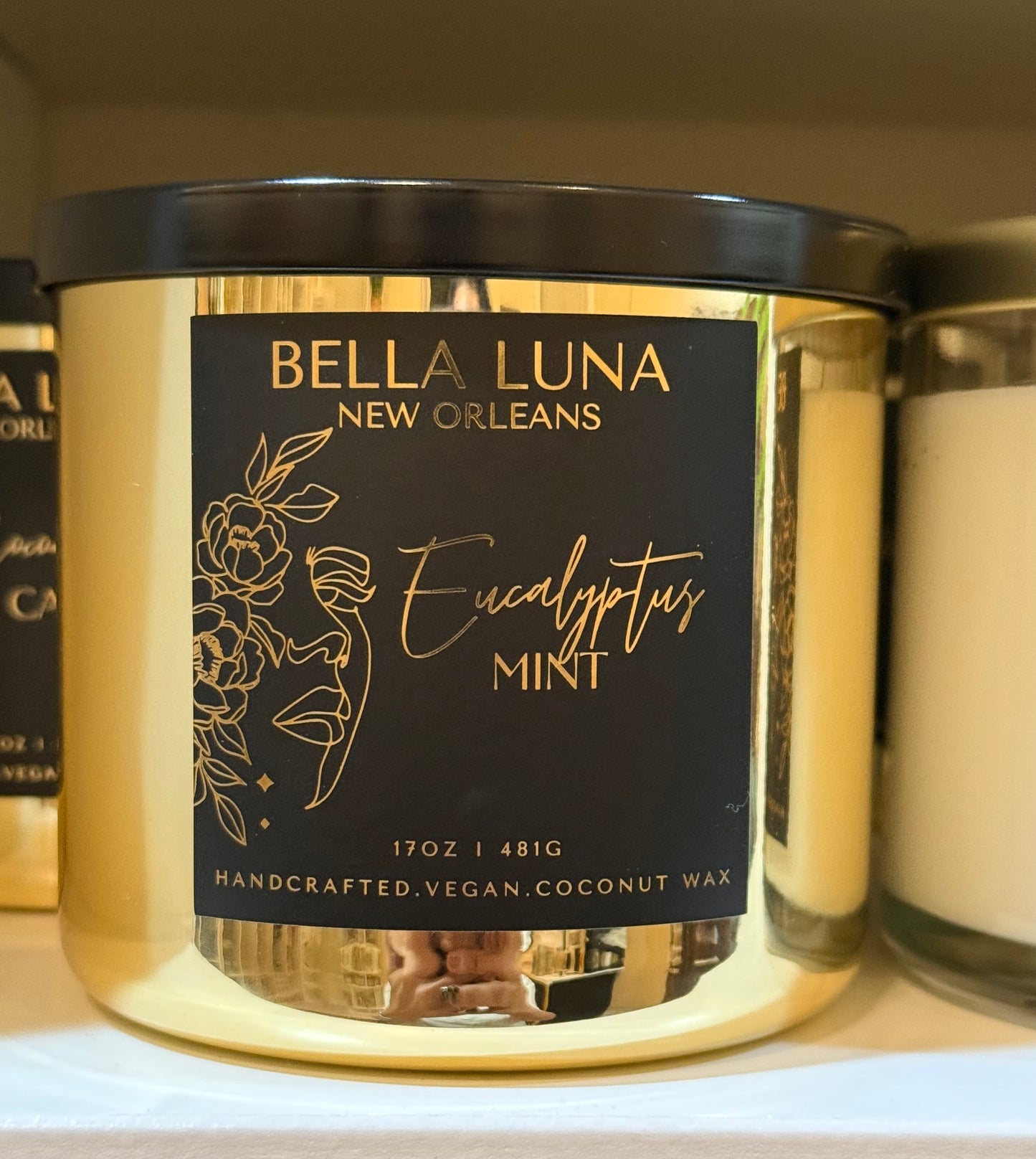 3 WICK CANDLE - EUCALYPTUS MINT