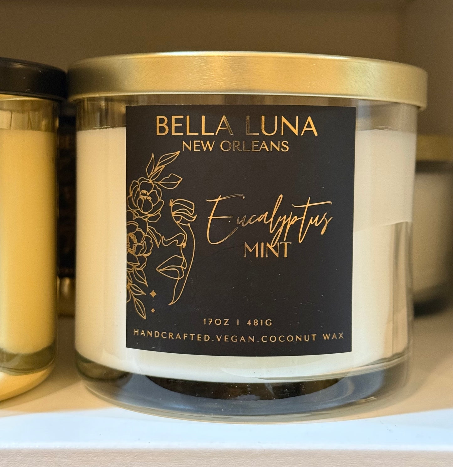 3 WICK CANDLE - EUCALYPTUS MINT