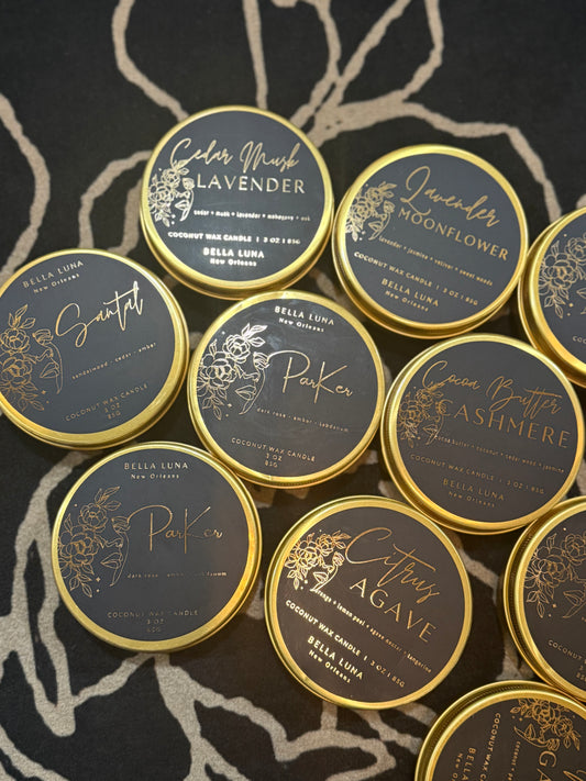 3OZ WOOD WICK CANDLE TIN