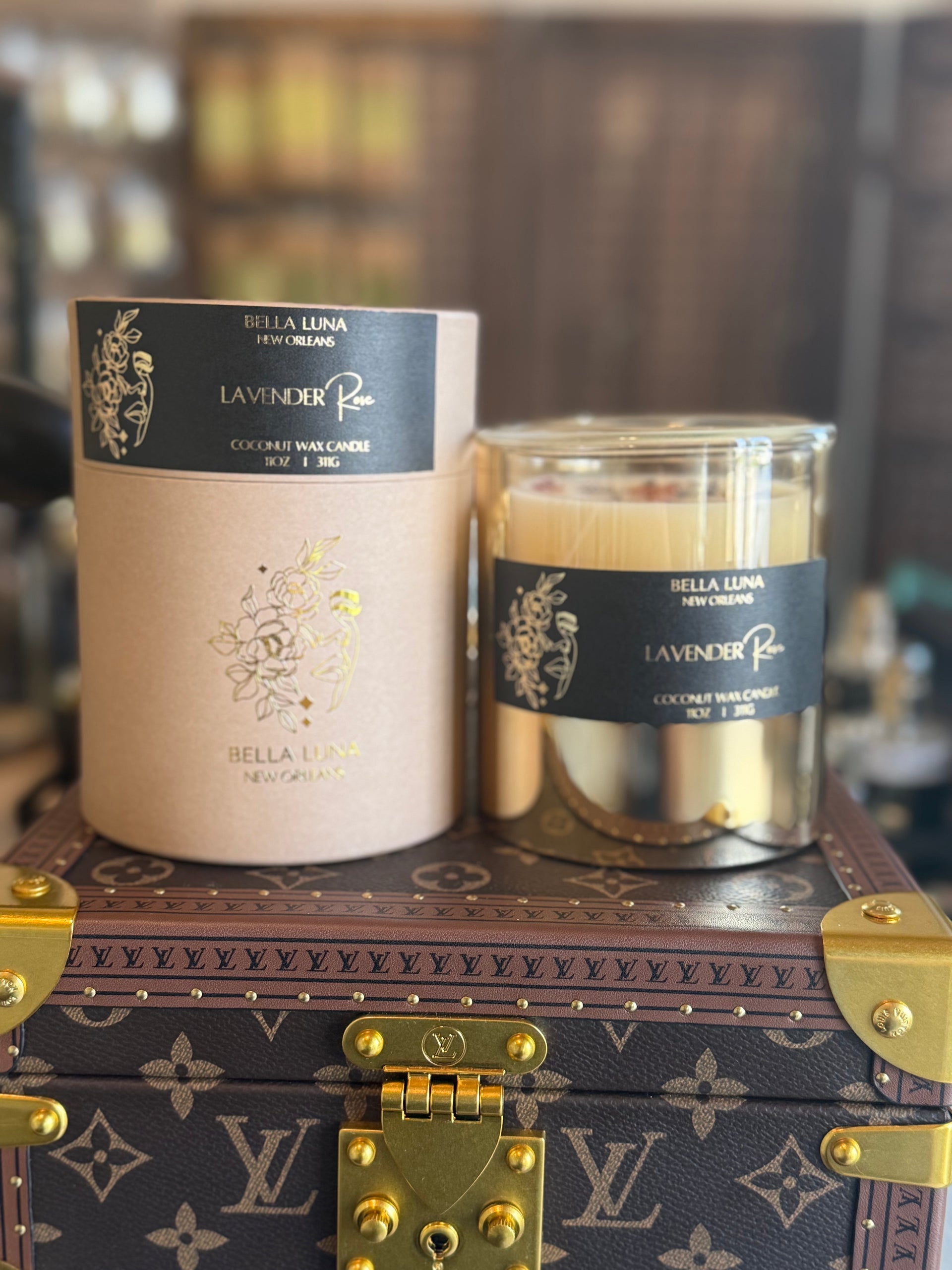 11oz WoodWick Candle Tobacco Rose – Bella Luna Luxury