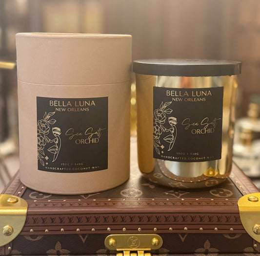12oz WoodWick Candle Sea Salt & Orchid