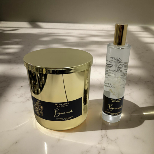 24oz Candle & Linen Spray set - Baccarat