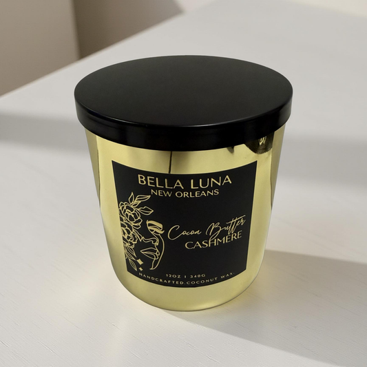 12oz WoodWick candle - Cocoa Butter Cashmere