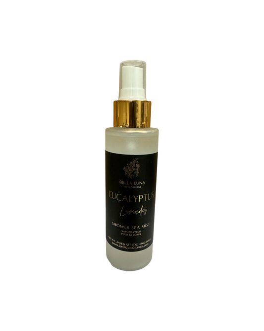 4OZ SHOWER SPA MIST- EUCALYPTUS LAVENDER