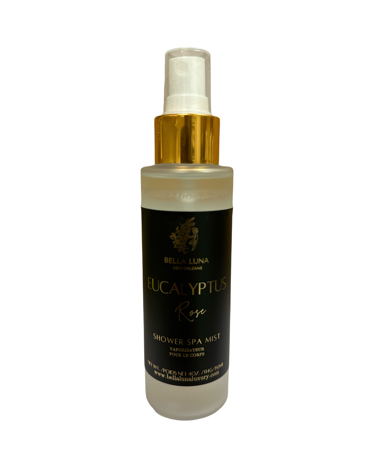 4OZ SHOWER SPA MIST - EUCALYPTUS ROSE